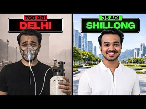 Living In Most Polluted Vs. Cleanest City Of India!