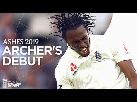 🔥 Rapid Pace On Debut | Jofra Archer's Test Debut At Lord's | The Ashes
