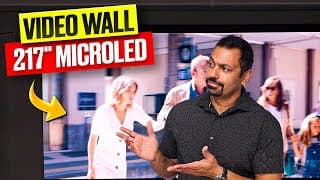 Would You Replace Your Projector With A 217-inch Microled Wall?