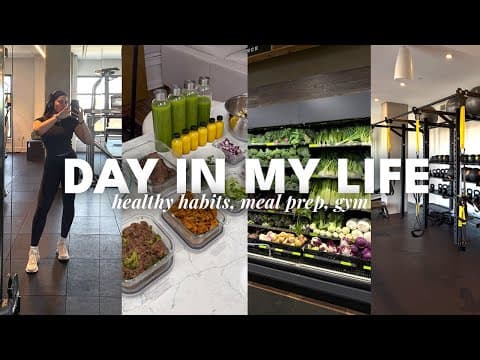 Getting Back On Track In 2026: Healthy Habits, Working Out, Meal Prep, Healthy Grocery Haul
