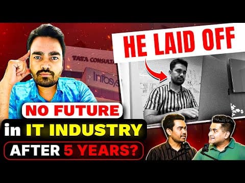 Future Of It Jobs In Next 5 Years 📉🔥 How To Get Your First Job In 2026 - Watch Before It's Too Late