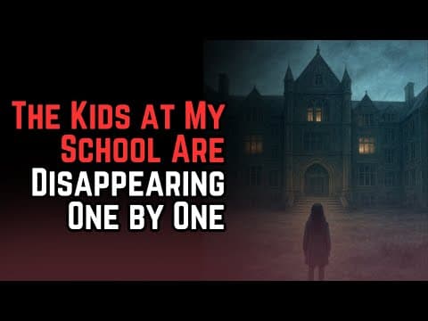 The Kids At My School Are Disappearing One By One | The Classic Award-winning Creepypasta