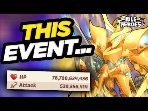 Idle Heroes - This Event Gave Us 40 Million More Attack!!!
