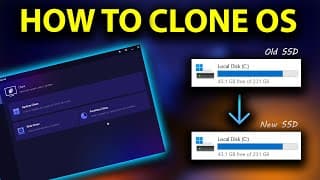 Clone Os From Old Ssd To New Ssd (no Data Loss!)