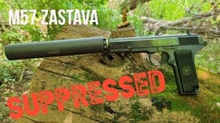 M57 Zastava 7.62x25 Suppressed