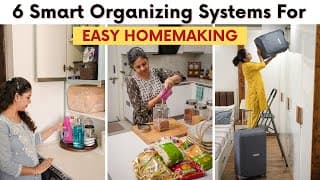 6 Smart Organizing Systems For Easy Homemaking | How I Stay Organized At Home