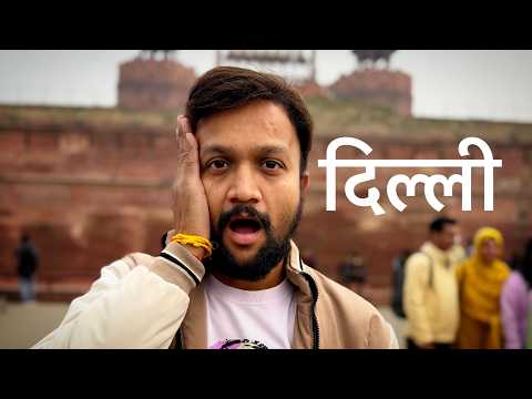 Real Delhi Tour 😂 | Metro, Pollution, Food & Tourist Places