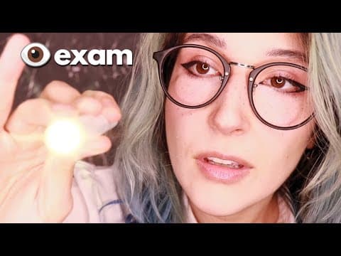 Asmr Unusual Eye Exam 👁️ Eye Doctor Is Fascinated With Your Unique Problem...🔍