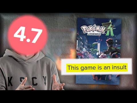 Pokemon Legends Z-a Is An Unfinished Mess