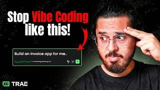 How To Vibe Code With Ai In 2025 Ft. Trae Ide 🔥