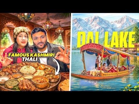 Last Day In Srinagar, Kashmir || Ye Local Kashmiri Food Miss Mat Karna 🤤 Delicious