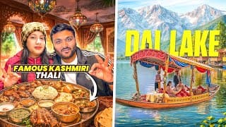 Last Day In Srinagar, Kashmir || Ye Local Kashmiri Food Miss Mat Karna 🤤 Delicious