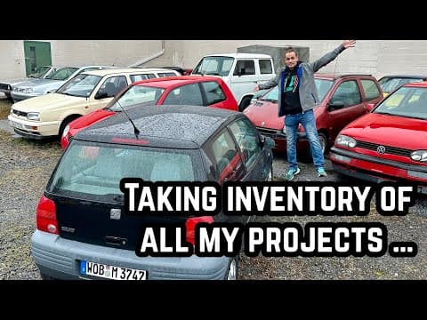 American Junkyard, Oh Wait, No, It’s My Own Warehouse And Cars. Let's Take A Walk..