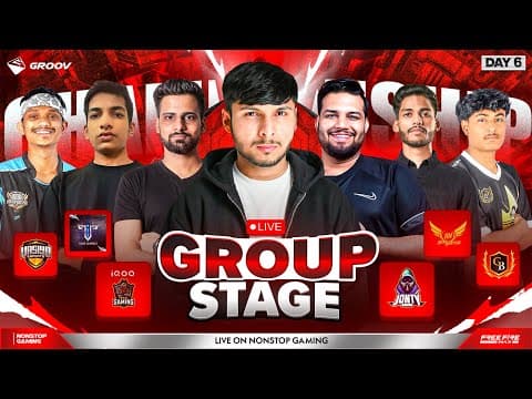 Asia Championship Grp Stage Grp-b 🔥🥶 || Ft- Tg, Gg, Jonty, Ti, Hh, Gb #nonstopgaming
