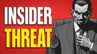 Insider Threats Explained | Threat Actors | Security+ Sy0-701 Course