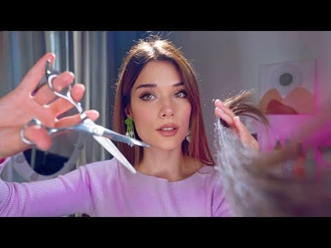 Asmr The Best Haircut Of Your Life For Sleep