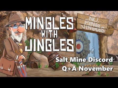 Salt Mine Discord Q+a November
