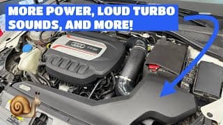 Integrated Engineering Air Intake Install On My Audi S3!