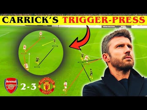 Analysing Carrick's Trigger-press For Mbeumo's Goal Vs Arsenal... (the Micro Details Were Key!)