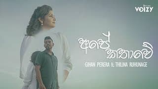 Ape Kathawe (අපේ කතාවේ) Gihan Perera Ft Thilina Ruhunage (official Music Video)