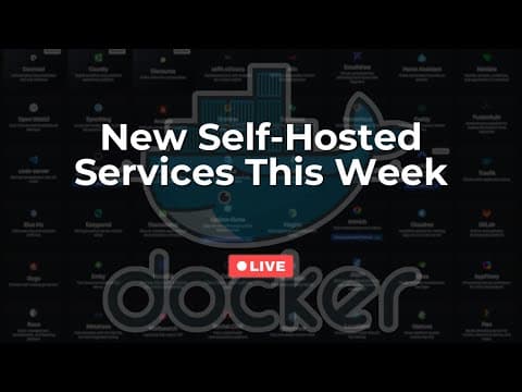 Live Self-hosting Chat: Latest News, Containers, And Q&a With Db Tech