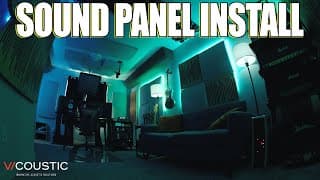 Sound Panel Install: From Disaster To Dream Room