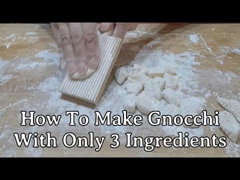 How To Make Homemade Gnocchi