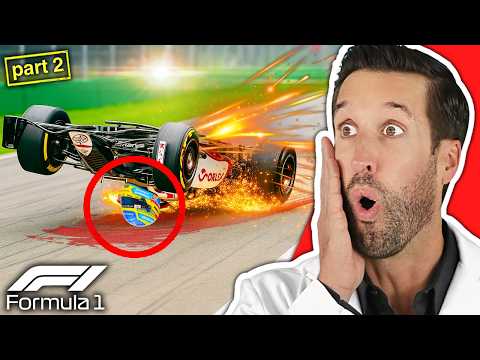 Er Doctor Reacts To Most Dramatic Formula 1 (f1) Race Car Crashes #2