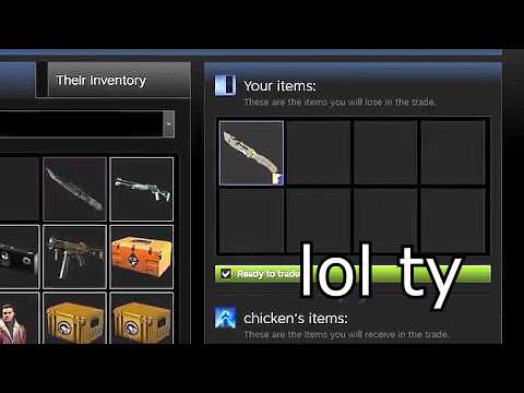 I Gave Him A Free Knife In Cs... But He Wasn't Happy...
