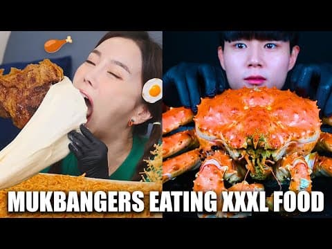 Mukbangers Eating Xxxxxxl Food