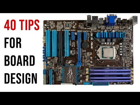 40+ Tips To Design Pcb Boards For Mass Manufacturing