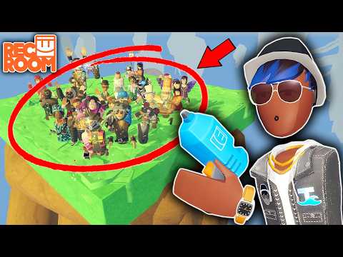 I Trapped 40 Players On A Floating Island! - Rec Room