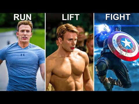 How To Train Like Chris Evans' Captain America (hybrid Workout Plan)