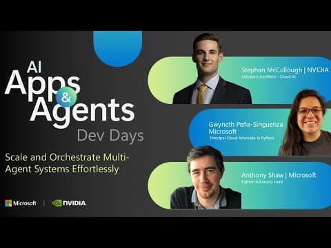 Scale And Orchestrate Multi-agent Systems Effortlessly (amer)