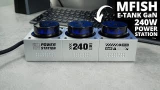 Mfish E-tank Gan 240w Power Station Review: One Charger To Power Your Whole Desk!
