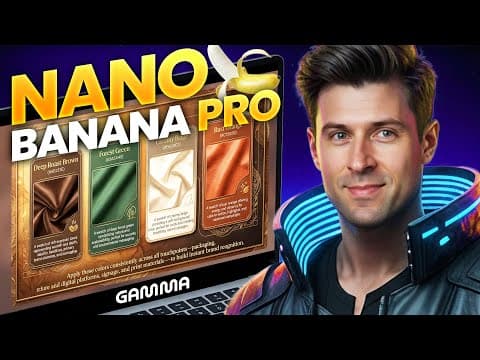 I Tried Nano Banana Pro + Gamma. The Results Are Insane!🔥