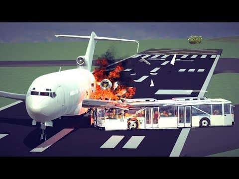 Runway Collisions & Airport Accidents #10 | Besiege