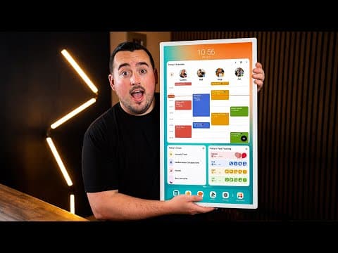 This 32” Smart Calendar Blew My Mind (cozyla Calendar+ 2)