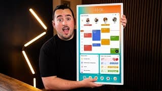 This 32” Smart Calendar Blew My Mind (cozyla Calendar+ 2)