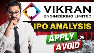 Vikran Engineering Ipo Review | Vikram Eng Ipo Latest Gmp | Anlon Ipo Review | Vibhor Varshney