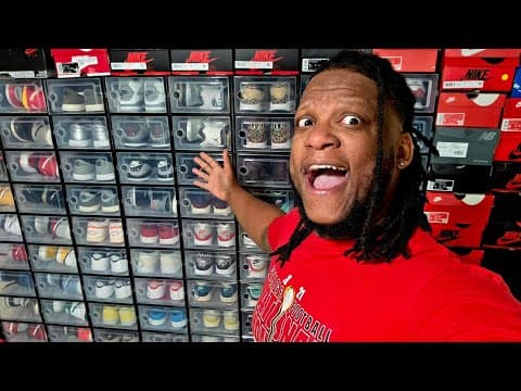 Finished My Wife's Sneaker Collection!!!