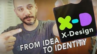How To Create A Professional Brand Identity In Minutes | X-design Tutorial