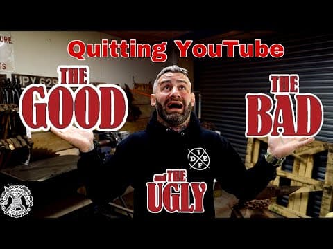 Why Im Quitting Youtube