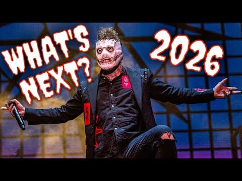 What Will Slipknot Do In 2026??