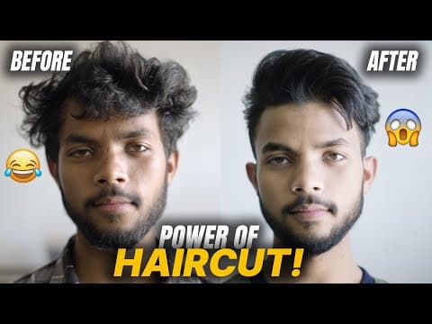 Chhote Bhai Ka Look Transformation😍 | Before Vs After Magic!