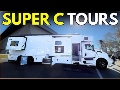 2026 Florida Rv Supershow Rv Tours Super C Motorhomes!