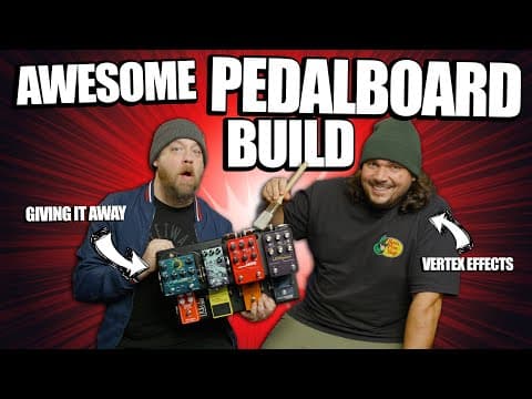 Awesome Pedalboard Build → One Of You Will Win It!