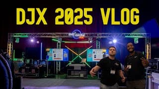 New Dj Gear - Djx 2025 Vlog Recap (both Lighting Usa Booth)