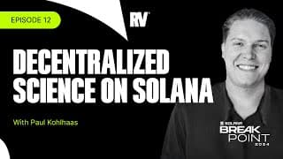 Tokenizing Research & Science On Solana (breakpoint 2024)
