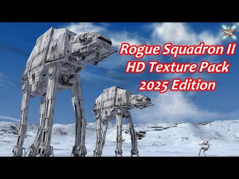 Star Wars Rogue Squadron Ii Hd Texture Pack 2025 Update (no Commentary)
